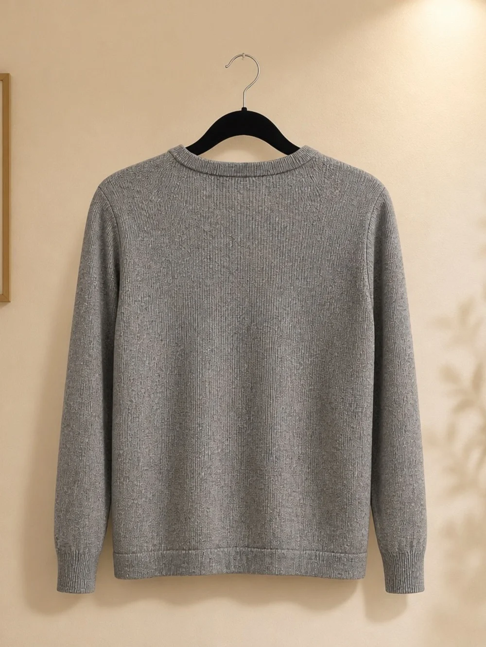 J. Crew Crewneck Sweater in Heather Gray